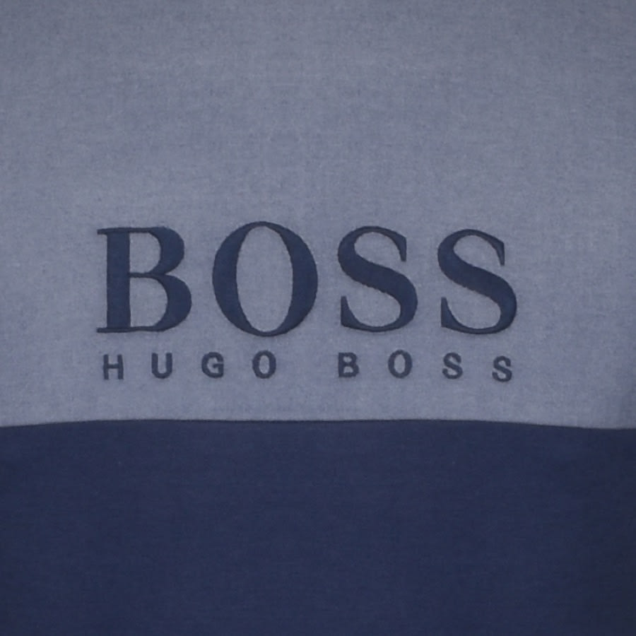 Alternative Image for ProductBOSS Bodywear Crew Neck Sweatshirt Blue3